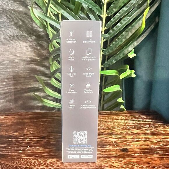 1080P Wireless Video Doorbell Camera in Black, 2.4GHz Wi-Fi Only. New in Box! - Picture 13 of 15